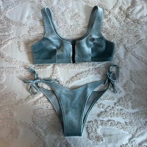 Blackbough Velvet Bikini - Size L